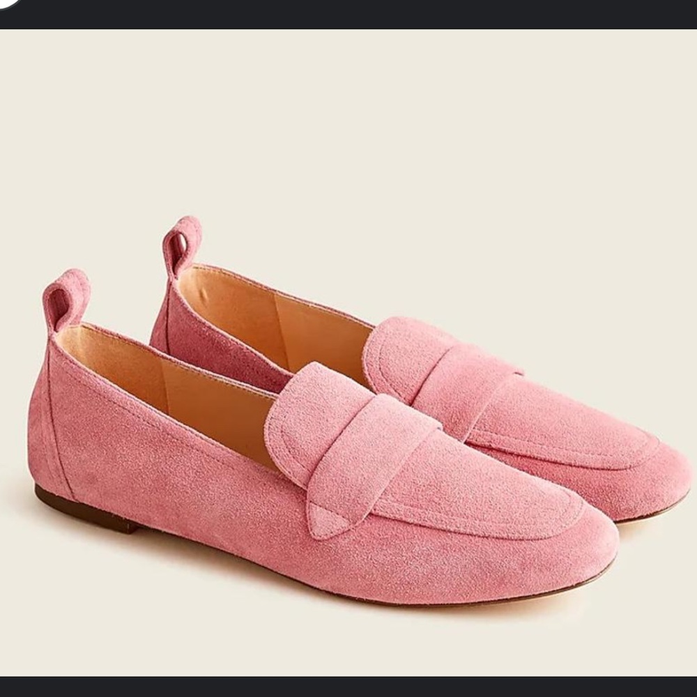 J. Crew Marie tab loafers in suede